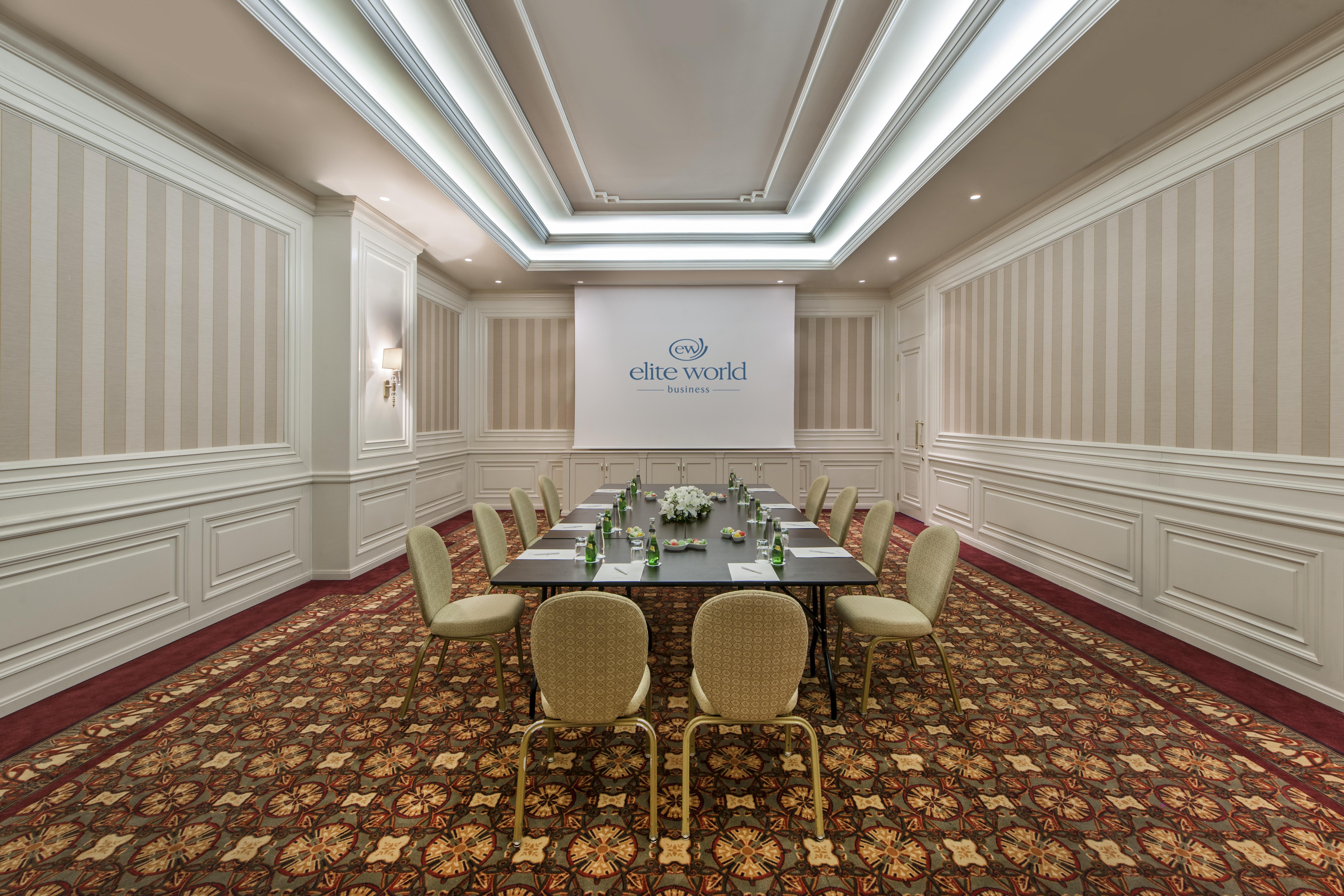 โรงแรมอีลิต เวิลด์ บิซิเนส อิสตันบูล ภายนอก รูปภาพ Meeting room at the hotel